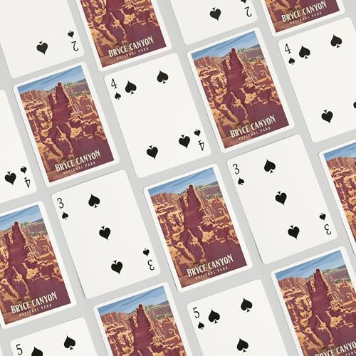 Lantern Press Bryce Canyon Naipes Póker 52 cartas miniatura 4