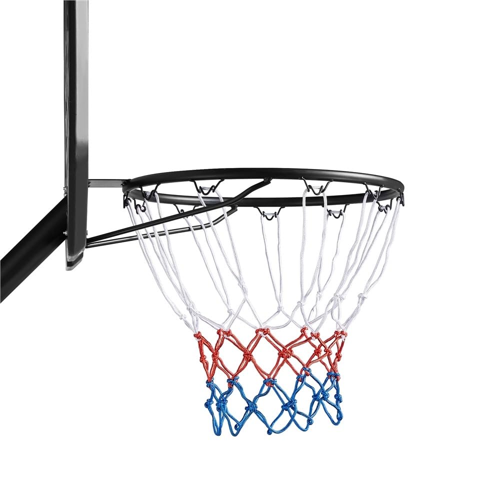Yaheetech Panier de Basket Extérieur Portable Réglable en Hauteur de 2,11 à 3,05 m sur Pied à roulettes Base de Lestage pour Enfants, Jeunes, Adultes, Gym