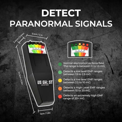 Detector EMF Phantom-X recargable USB-C miniatura 5