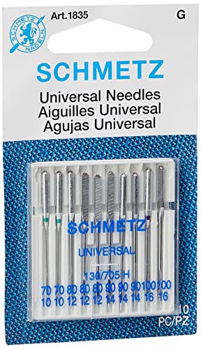 Euro-Notions Machine Universelle Needles-Size 70/80/90/100/10/Pkg, d'autres, Multicolore Cover