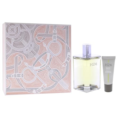 H24 by Hermes for Men – 2 Stück Geschenkset 3,3 oz EDP Spray, 0,68 oz Face Moisturizer – Ansicht 3