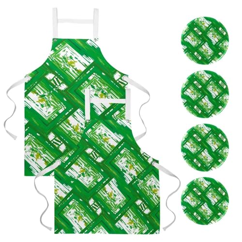 Tablier de cuisine et pâtisserie pour le nettoyage de la maison et le bistrot