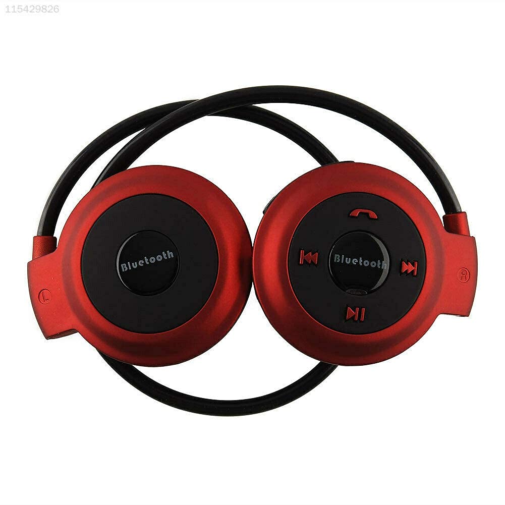ubersweet® Imported 905E Universal Red Bluetooth Earphone Wireless USB Bluetooth