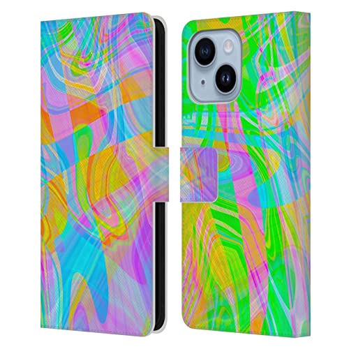 Étui portefeuille iPhone 14 Plus Suzan Lind Arc-en-Ciel
