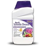 Bonide Rose Rx Systemic Drench, 32 oz Concentrate, Garden Insect & Disease Prevention for Roses, Flowers and Ornamentals