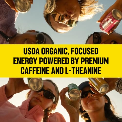 Image of Joggy Organic Energy Drink, Pineapple Crush 12pk (8.4oz)