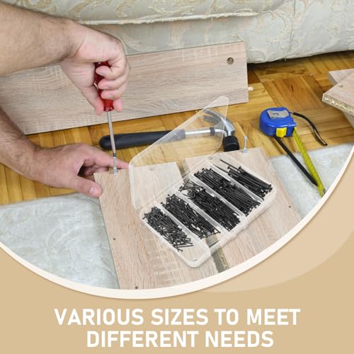 Image of Generic 1set Picture Hanging Nails Assortment Kit Wall Mount Hardware for Art Frames and Boards Multipurpose Hangers for Home Decoration Projects