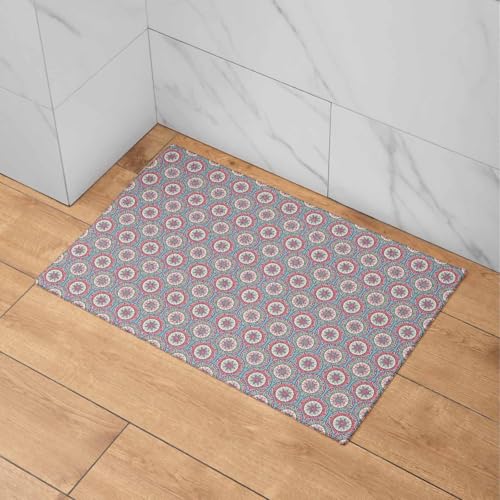 Tapis salle de bain antidérapant CEVAN lavable sécurité maximale
