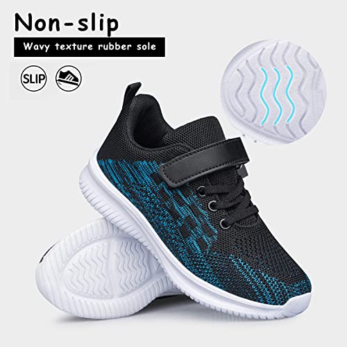 YHOON Boys Girls Shoes Kids Sneakers Breathable Athletic Running Tennis Shoes for Toddler/Little Kid/Big Kid3