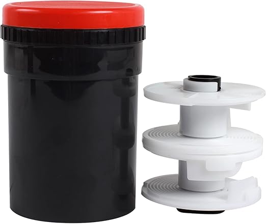 Universal Compact Developing Tank 2 Spiral Reel for Processing 120 135 126 127 B/W Film Camera Film Processing Equipment