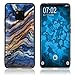 Produktbild PhoneNatic Hybridhülle kompatibel mit Huawei Mate 20 Pro - mit Glasrücken - Marmor-Muster Design:01 Cover Schutzhülle Cover