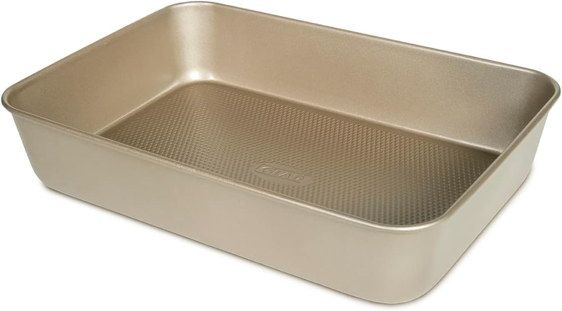 Glad Nonstick Baking Pan - Large Oblong Cake & Lasagna Dish -9