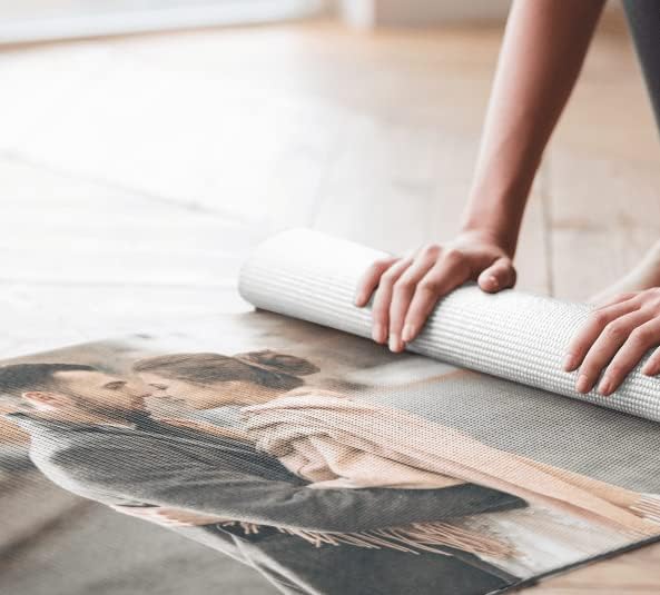 Canvas Champ Personalize Yoga Mat, Custom Photo Yoga Mat, Custom Printed Yoga Mat, Practice Yoga with Personalized Yoga Mats!