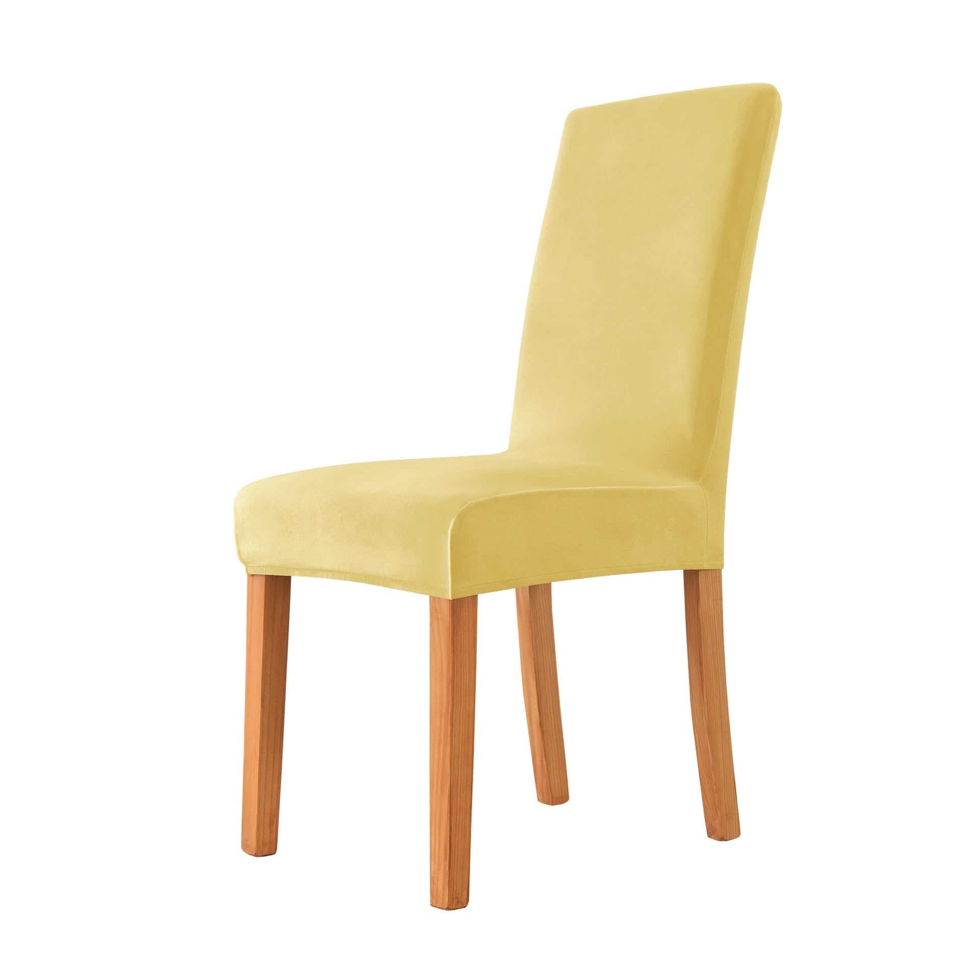 NMVAWIPT 4Pcs Jacquard Dining Chair Covers - Elastic Stretch Slipcovers Protectors For Hotels, Banquets & Ceremonies Home Decor(22#)