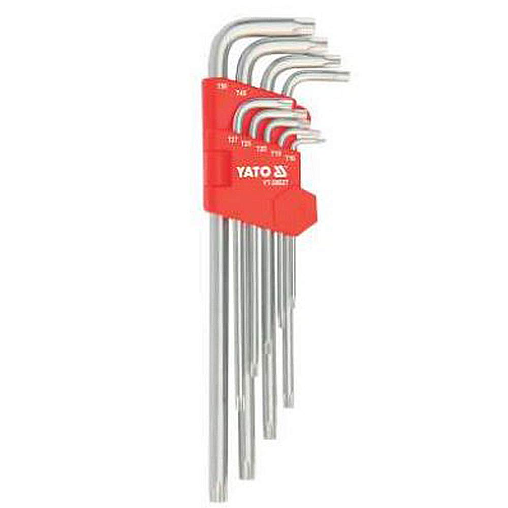 Yato YT-58827 Torx Tamperproof Key 9Pcs Set|Professional Hex Key