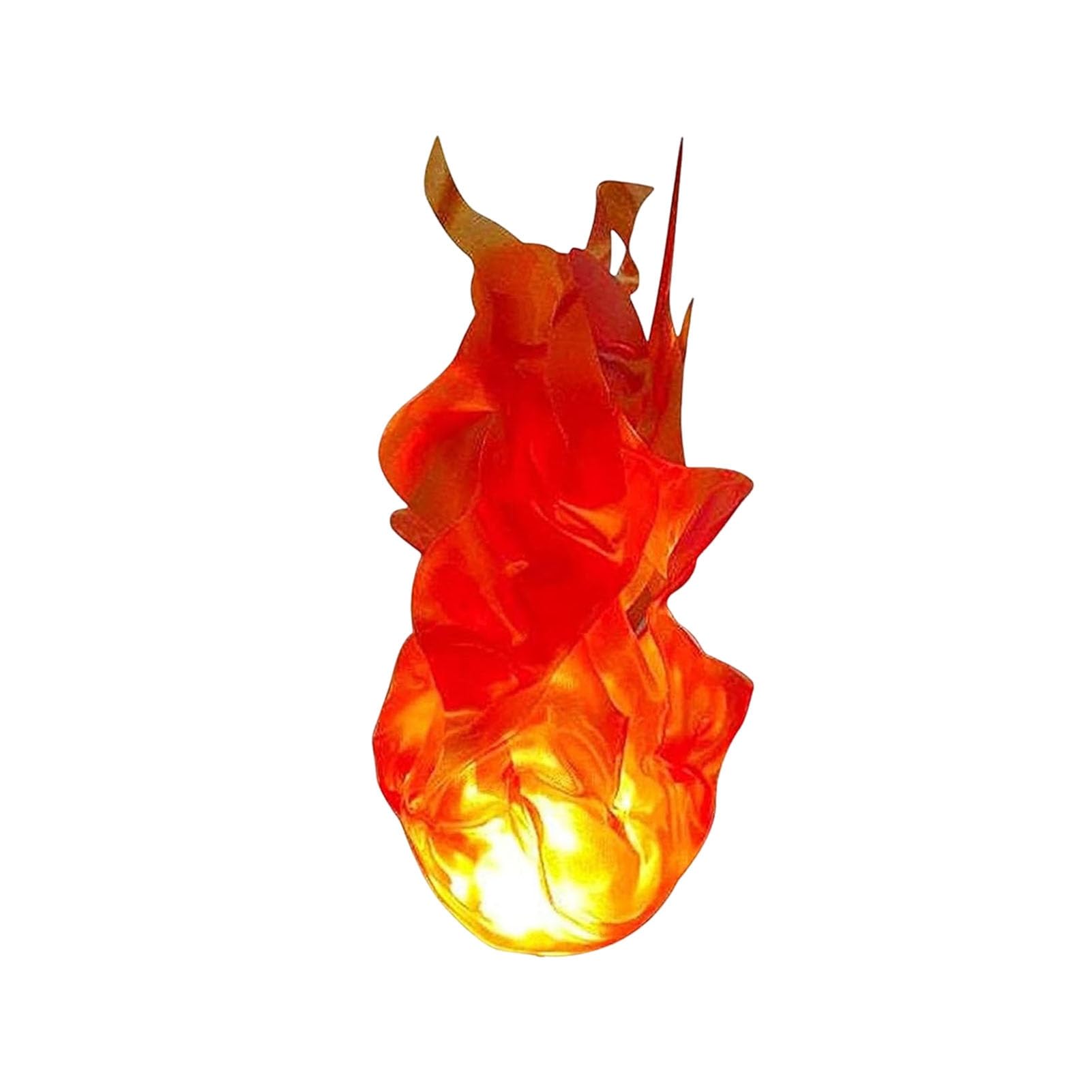 Makamsui Red Halloween Floating Fireball, Creative Flame Prop, Illuminated Led Artificial Fake Fireprops No Flame For Home Party Cool Role Playing Decorations Cosplay Glowing Ornaments