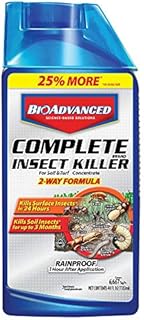 BioAdvanced 700270B Science-Based Solutions Grub, Ant & Mosquito Killer for Lawns, Pest Control, 40 oz, Concentrate