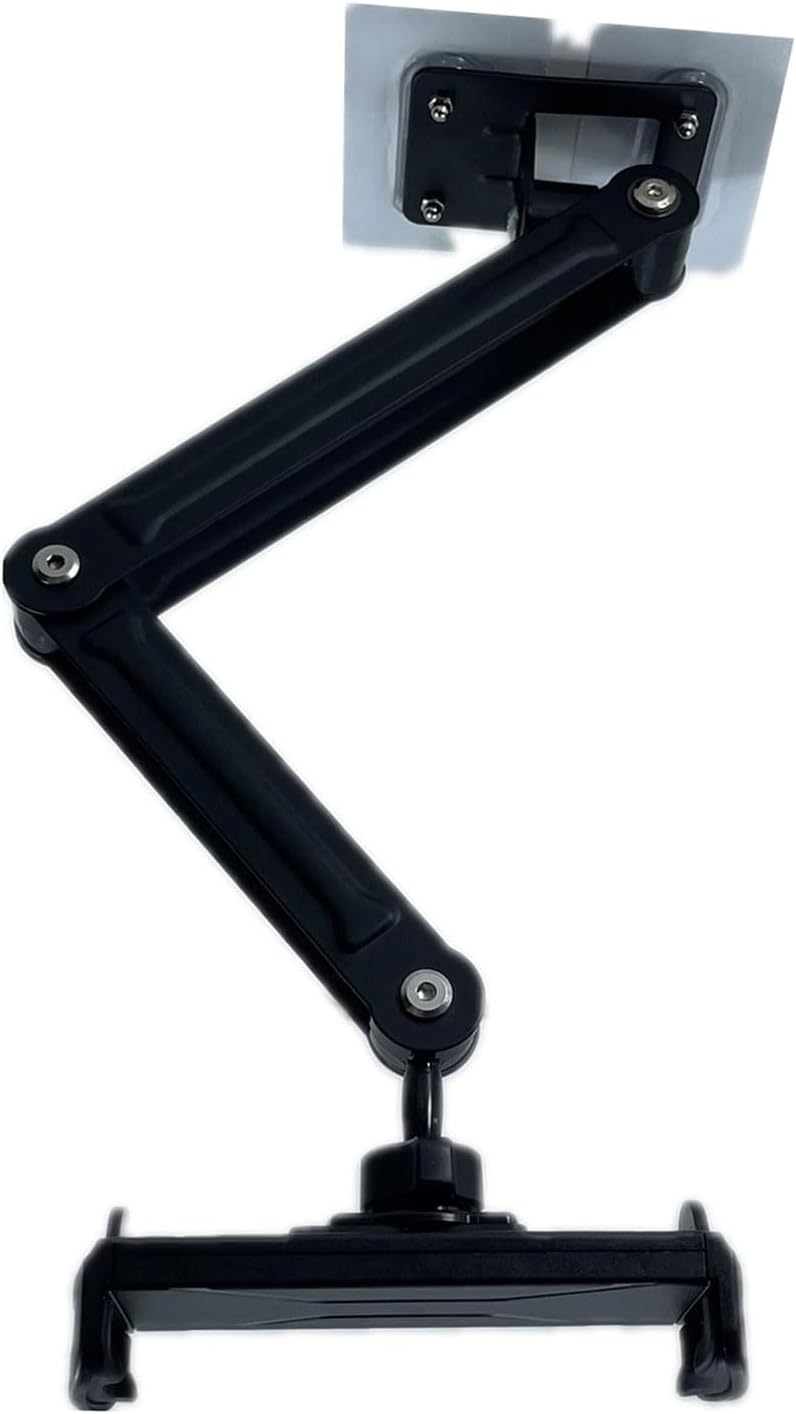 General Foldable Rotate Arm Wall Mount Bracket Adjustable Damping Space Saving Bracket for Phone Tablet