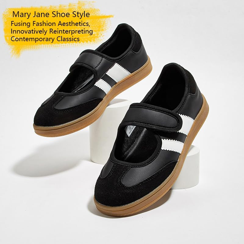 Women's Fashion Classic Retro Sneakers -Slip on Thin Sole Flat Loafers -Soft Sole Casual Comfortable Skate Shoes - Image 5