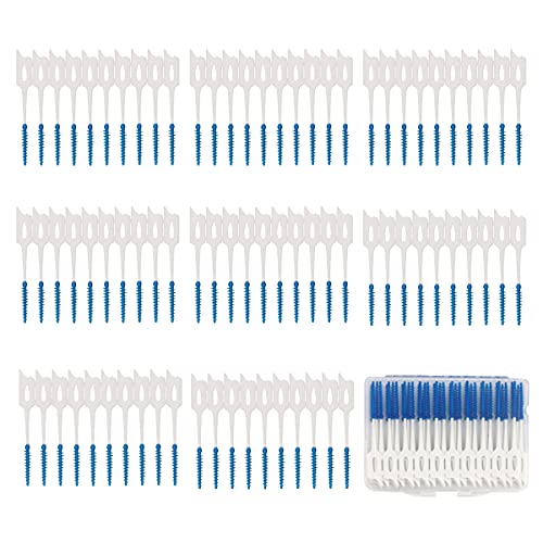 120 Pcs Disposable Interdental Brush Braces Cleaning Brush - Toothpick Dental Tooth Cleaning Tool for Oral Deep Clean Health Care…