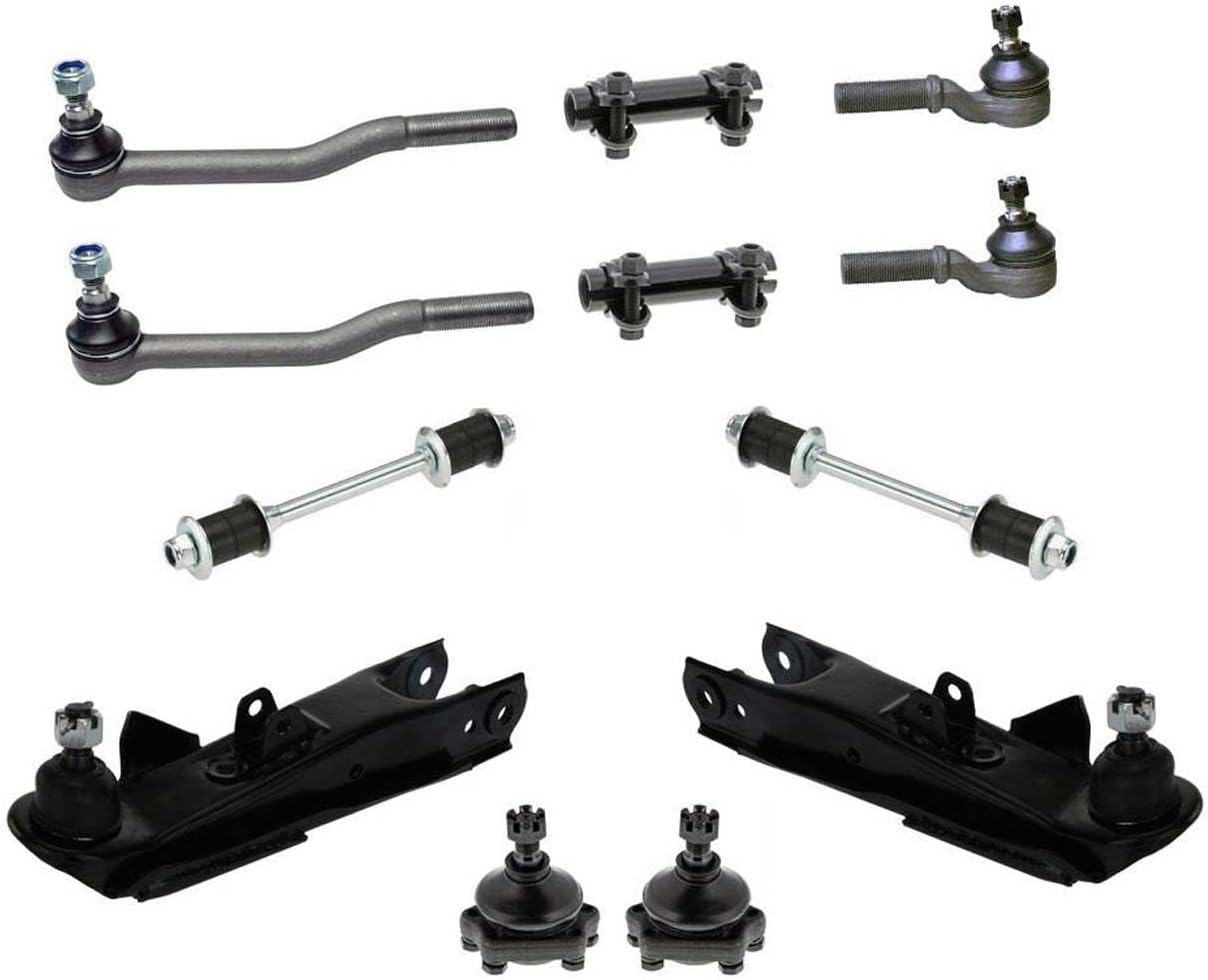 Lower Control Arms Replacement Parts for Nissan Pickup D21 86-01 Rear Wheel Drive Hardbody 12pc Kit