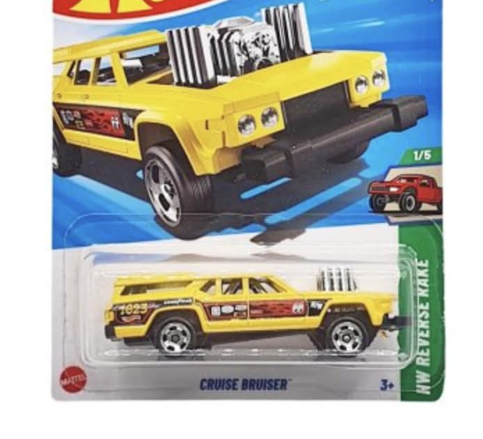 Image of hw Die-Cast 1:64 for Ages 3 and up (Cruise Bruiser | HW Reverse Rake)