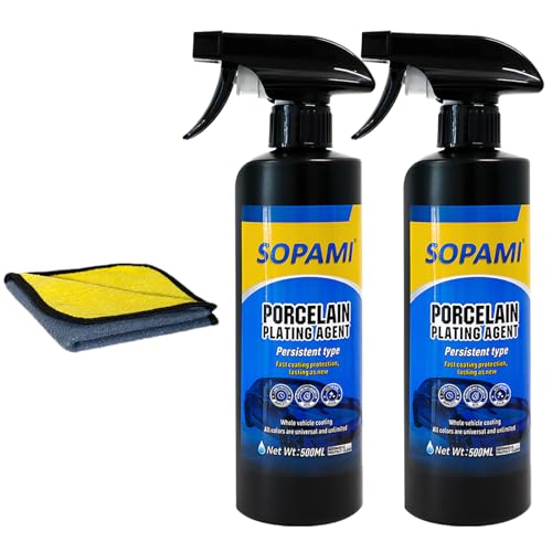 Sopami 2pcs Cerámico Sellador de Pintura para Autos miniatura 1