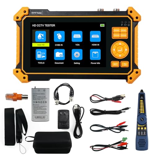 CCTV Camera Tester, WANLUTECH 8MP TVI CVI AHD SDI CVBS