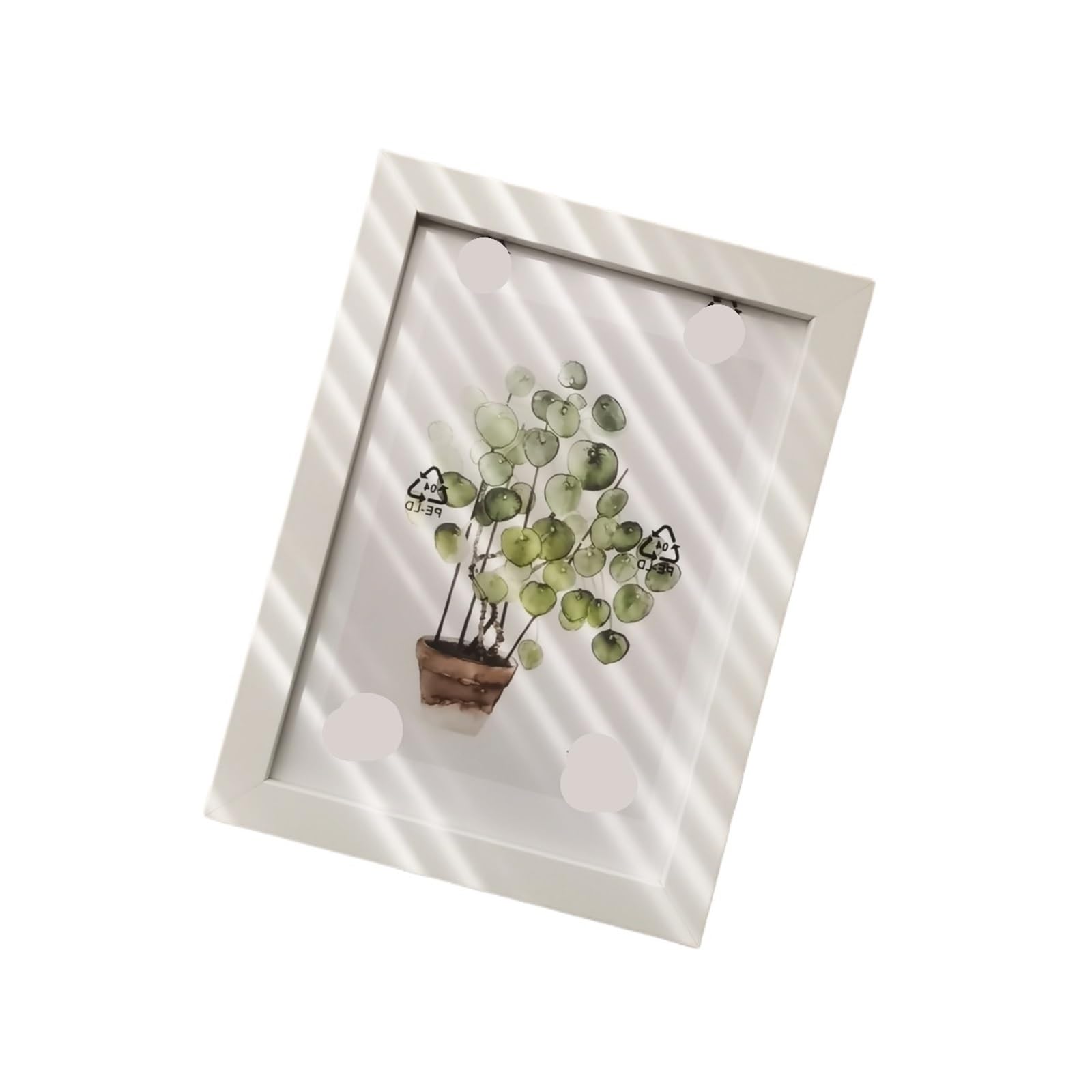 Cadre photo en bois pour tenture murale stable évitant la déformation des images
