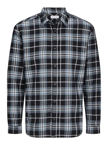 JACK&JONES JUNIOR Jungen Jjjoshua Fall Flannel Shirt Ls Jnr Hemd, Goblin...