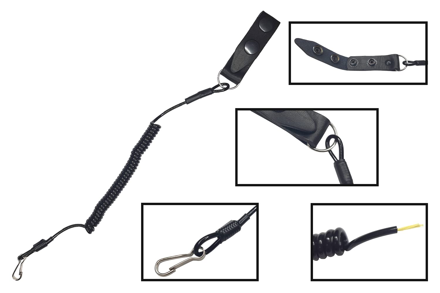 VlaMiTex L1 Lanyard Cintura con nucleo in polyaramide