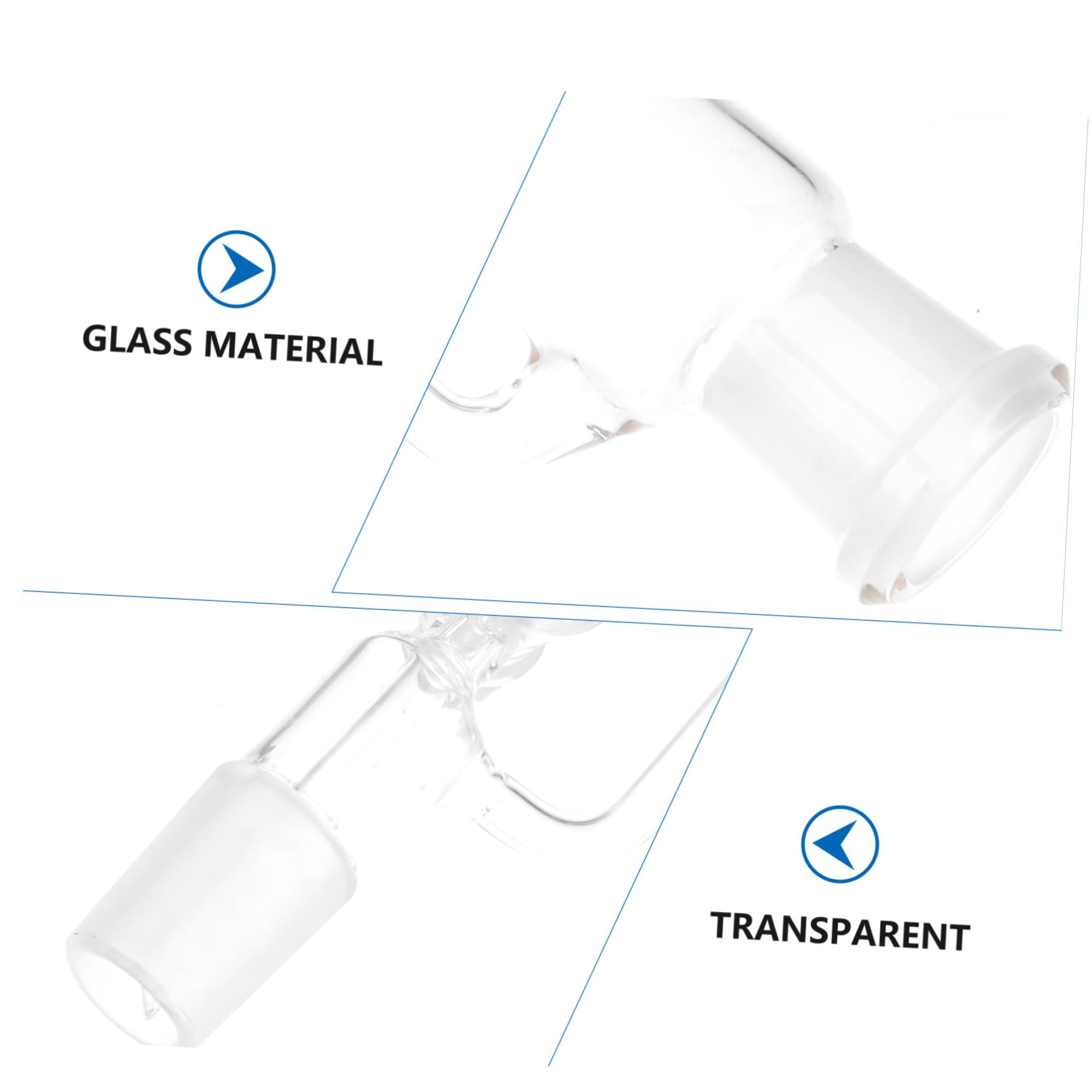 Zylindrischer Glas Scheidetrichter für Laboranwendungen, Robust