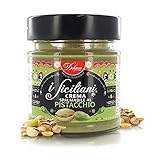 Crema dulce de pistacho para untar, hecha en Italia (Sicilia); ❌ sin gluten