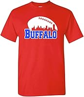 Vista 56 de Xtreme Apparrel City Skyline - Camiseta de hombre para los aficionados al fútbol americano