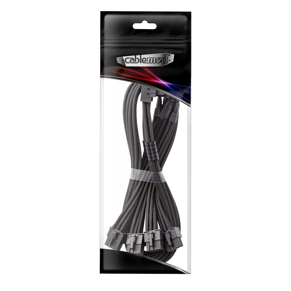 Amazon.com: CableMod Pro ModFlex Sleeved 12V-2x6 PCIe Cable for