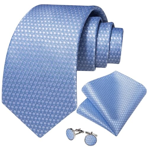 Corbata de seda con diseño a cuadros y cachemira para hombres