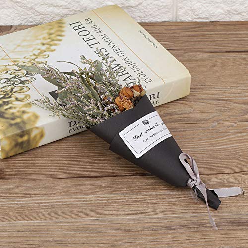 2PCS Mini Ramo de Flores Secas para Decoración miniatura 3