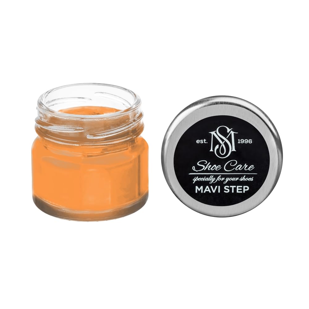 Crème de cirage premium MAVI STEP soin rénovateur de couleur cuir