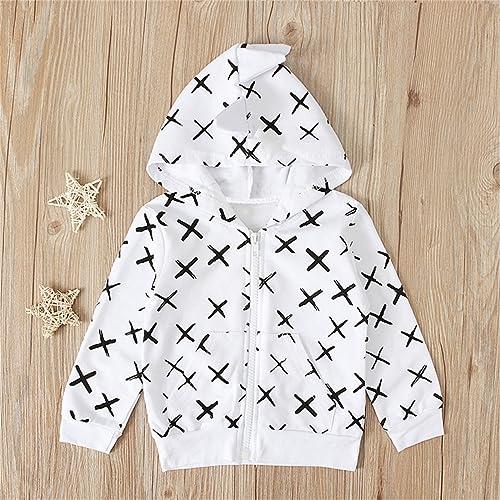 Boys Long Sleeved Dinosaur Hooded Lightweight Zip-up Jackets Hooded Coats For 3 To 9 Years4