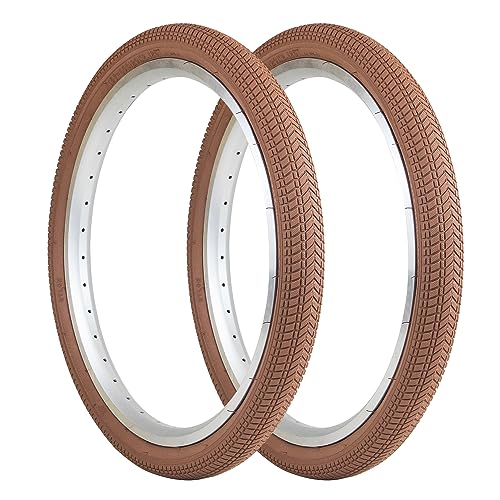 MEGHNA 2 x Kids Fahrradreifen Laufradreifen 20x2.125 Reifen Fuer...