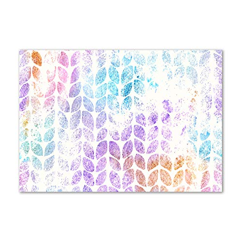 Fond de hotte verre de sécurité trempé 100x70cm hautement résistant aux chocs