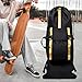 Pegciuho Skateboard Backpack, Longboard Carry Bag, Skateboard Bag, Travel Backpack for Outdoor, Yellow