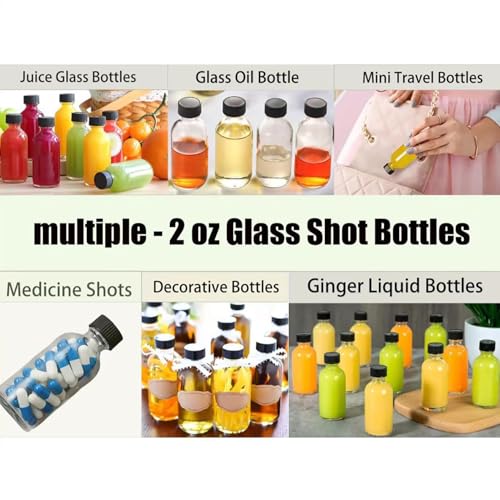 Frascos pequeños de cristal para guardar remedios caseros y dosificar líquidos 8