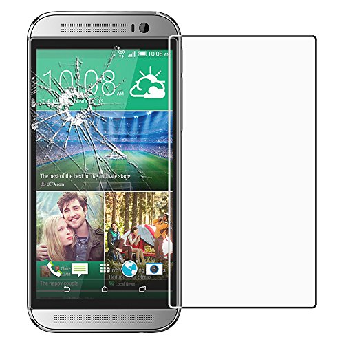 ebestStar - Verre trempé Compatible avec HTC One M9, One Hima Film Protection Ecran Vitre Protecteur Anti Casse, Anti-Rayure, Pose sans Bulles [Appareil: 144.6 x 69.7 x...