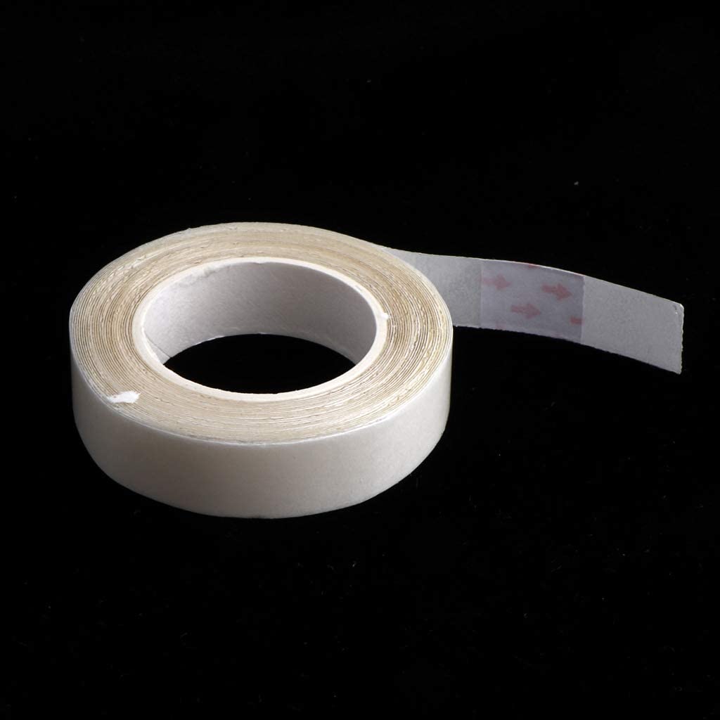 Zalati Adhesivo de doble cara 3 yardas Cinta de peluca frontal de encaje de doble capa para pelucas Tupés Piezas de cabello y extensión de cabello
