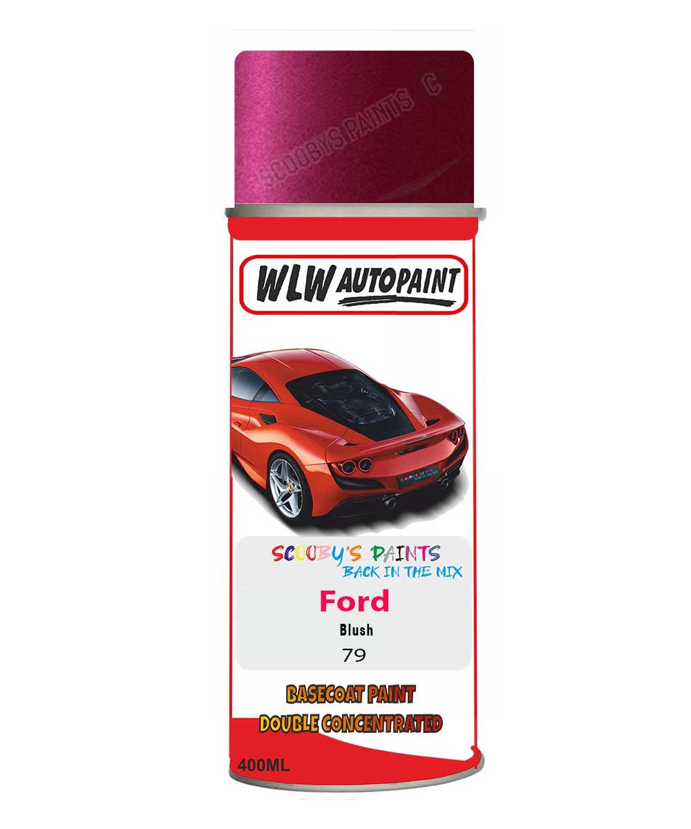 Basecoat Aerosol Spray Paint For Ford Ka Blush 2009-2017 Code 79