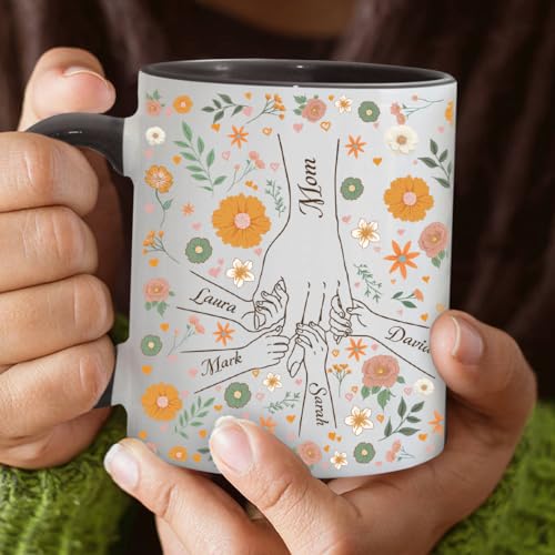 W441515-You-Hold-Our-Hands-Personalized-Mug-Custom-Mothers-Day-Mug-for-Mom-Gifts-from-Son-with-Kids-Name-Gifts-for-Mom-Mug-Ceramic-White-Mug-11OZ-15OZ