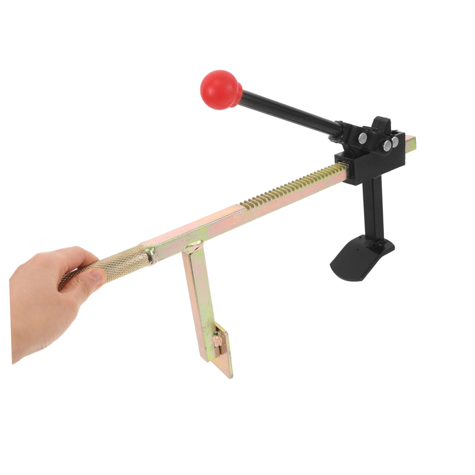 Gatuida Outil de Réparation de Pneus Manuel en Fonte pour Camion et Moto, Outil Portable de Montage et Démontage de Pneus, pour Réparation Rapide sur Route