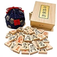 はじめての 天童 楓（かえで）押将棋駒と鈴花堂オリジナル駒袋