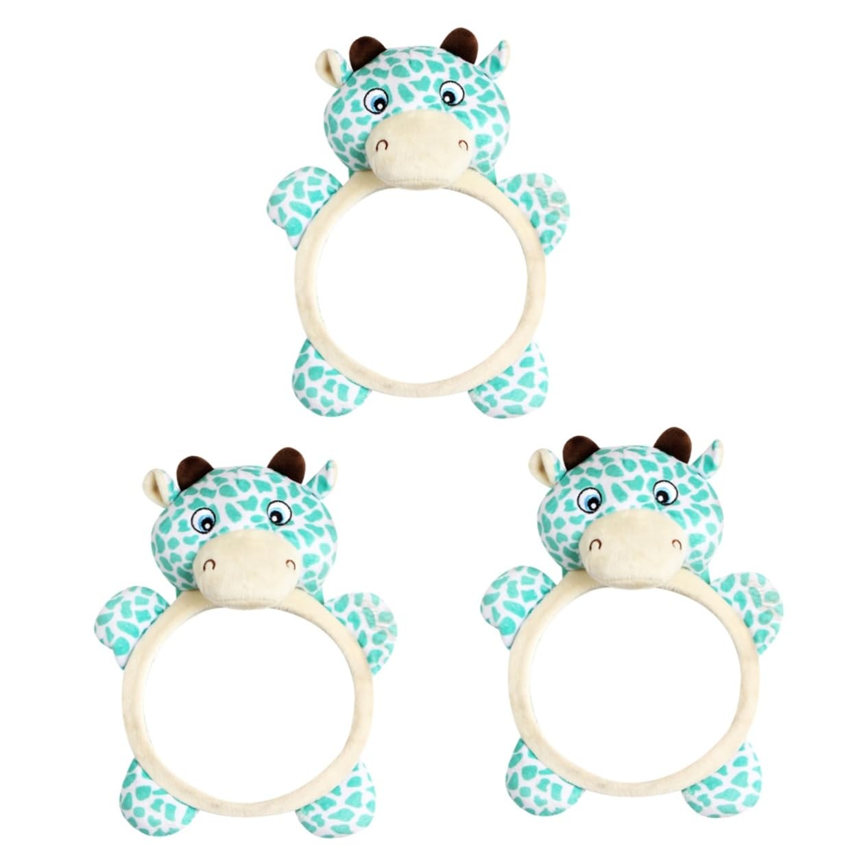 3pièces Miroir De Siège Arrière Ajustable Pour Voiture Rétroviseur De Sécurité Pour Miroir Sans Distorsion Pour Observation Des Installation Facile Et Matériau